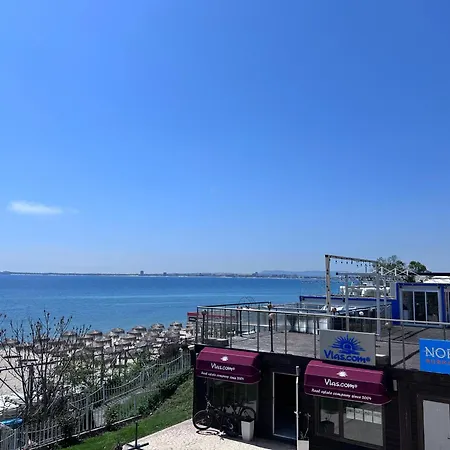 Spacious 1-bedroom Sea View 2 Balconies Светий Влас